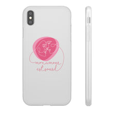 Charger l'image dans la galerie, Coque de téléphone transparente "Mon amour est sourd"