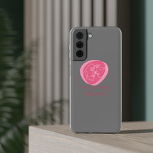 Charger l'image dans la galerie, Coque de téléphone transparente "Mon amour est sourd"
