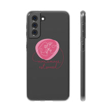 Charger l'image dans la galerie, Coque de téléphone transparente "Mon amour est sourd"