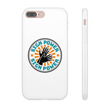 Charger l'image dans la galerie, Coque de téléphone transparente "Sign Power"