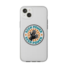 Charger l'image dans la galerie, Coque de téléphone transparente "Sign Power"