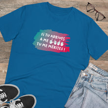 Charger l'image dans la galerie, T-shirt unisexe "Si tu arrives à me lire, tu me mérites !"