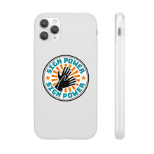 Charger l'image dans la galerie, Coque de téléphone transparente "Sign Power"