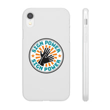 Charger l'image dans la galerie, Coque de téléphone transparente "Sign Power"