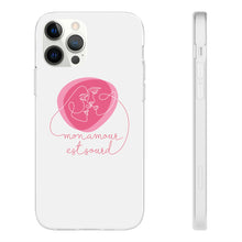 Charger l'image dans la galerie, Coque de téléphone transparente "Mon amour est sourd"