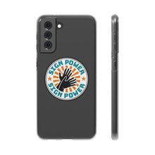 Charger l'image dans la galerie, Coque de téléphone transparente "Sign Power"