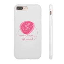 Charger l'image dans la galerie, Coque de téléphone transparente "Mon amour est sourd"