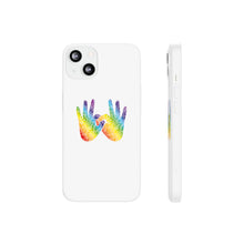 Charger l'image dans la galerie, Coque de téléphone transparente "Solidarité" en langue des signes