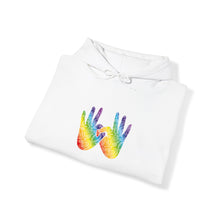 Charger l'image dans la galerie, Sweat à capuche unisexe "Solidarité" en langue des signes