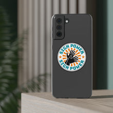 Charger l'image dans la galerie, Coque de téléphone transparente "Sign Power"