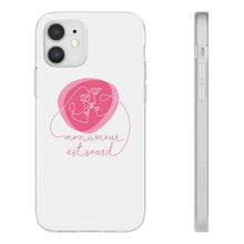 Charger l'image dans la galerie, Coque de téléphone transparente "Mon amour est sourd"