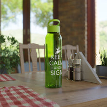 Charger l'image dans la galerie, Bouteille d'eau en tritan "Keep calm and sign" 2