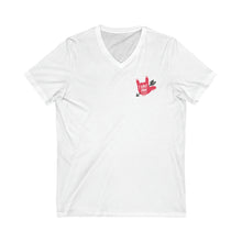 Charger l'image dans la galerie, T-shirt à col V unisexe "I love you" en langue des signes 2