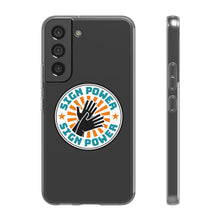 Charger l'image dans la galerie, Coque de téléphone transparente "Sign Power"