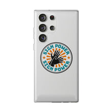 Charger l'image dans la galerie, Coque de téléphone transparente "Sign Power"