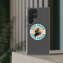 Charger l'image dans la galerie, Coque de téléphone transparente "Sign Power"