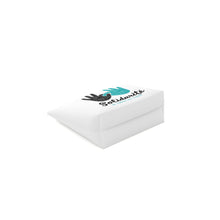 Charger l'image dans la galerie, Sac à cosmétiques blanc "Solidarité en langue des signes"