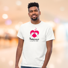 Charger l'image dans la galerie, T-shirt unisexe "Amour en langue des signes"