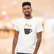 Charger l'image dans la galerie, T-shirt unisexe "J'peux pas, j'ai café signe"