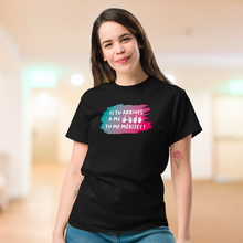 Charger l'image dans la galerie, T-shirt unisexe "Si tu arrives à me lire, tu me mérites !"