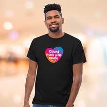 Charger l'image dans la galerie, T-shirt unisexe "Sourd mais pas muet"