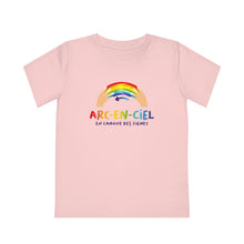 Charger l&#39;image dans la galerie, T-shirt pour enfants &quot;Arc-en-ciel en langue des signes&quot;

