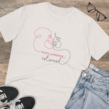 Charger l&#39;image dans la galerie, T-shirt unisexe - &quot;Mon amour est sourd&quot; 3
