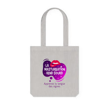 Charger l&#39;image dans la galerie, Tote Bag - &quot;La masturbation rend sourd&quot; 1
