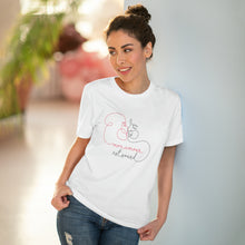 Charger l&#39;image dans la galerie, T-shirt unisexe - &quot;Mon amour est sourd&quot; 3
