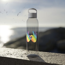 Charger l&#39;image dans la galerie, Bouteille d&#39;eau en tritan &quot;Solidarité&quot; en langue des signes
