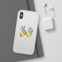 Charger l&#39;image dans la galerie, Coque de téléphone transparente &quot;Solidarité&quot; en langue des signes
