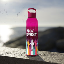 Charger l&#39;image dans la galerie, Bouteille d&#39;eau en tritan &quot;Sign Friendly&quot;

