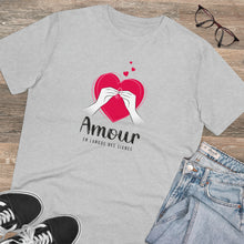 Charger l&#39;image dans la galerie, T-shirt unisexe &quot;Amour en langue des signes&quot;
