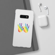 Charger l&#39;image dans la galerie, Coque de téléphone transparente &quot;Solidarité&quot; en langue des signes
