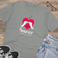 Charger l&#39;image dans la galerie, T-shirt unisexe &quot;Amour en langue des signes&quot;
