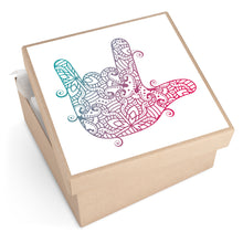 Charger l&#39;image dans la galerie, Sticker &quot;I love you&quot; en langue des signes 2
