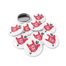 Charger l&#39;image dans la galerie, Pin&#39;s &quot;I love you&quot; (10 pièces)
