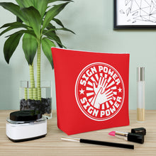 Charger l&#39;image dans la galerie, Sac à cosmétiques &quot;Sign Power&quot; Rouge
