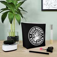 Charger l&#39;image dans la galerie, Sac à cosmétiques &quot;Sign Power&quot; Noir
