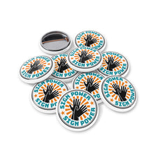 Charger l&#39;image dans la galerie, Pin&#39;s &quot;Sign Power&quot; (10 pièces)
