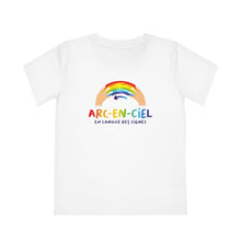 Charger l&#39;image dans la galerie, T-shirt pour enfants &quot;Arc-en-ciel en langue des signes&quot;
