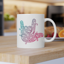 Charger l&#39;image dans la galerie, Mug &quot;I love you&quot; en langue des signes
