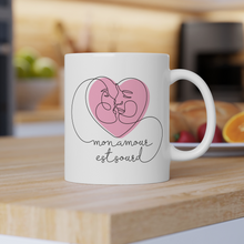 Charger l&#39;image dans la galerie, Mug &quot;Mon amour est sourd&quot; 2
