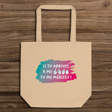 Charger l'image dans la galerie, Tote Bag "Si tu arrives à me lire, tu me mérites !"
