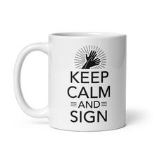 Charger l'image dans la galerie, Mug "keep Calm and Sign"
